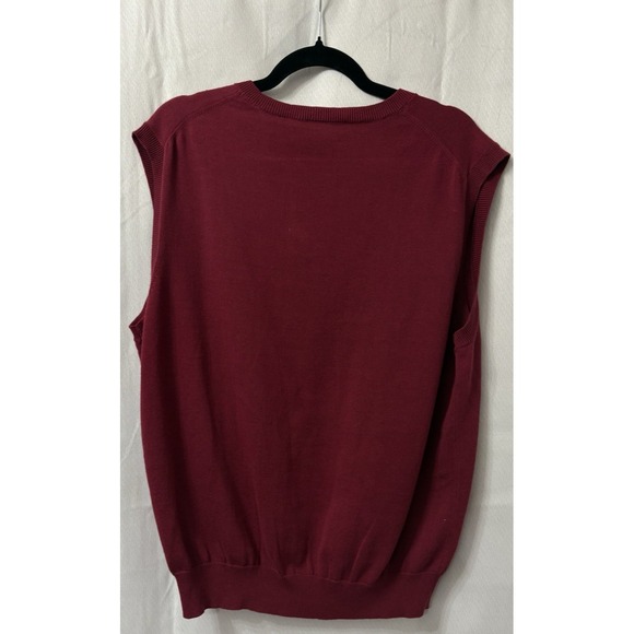 Vesi Sportswear Sweater Vest Size M Florida Seminole Logo Maroon Sleeveless New - Picture 3 of 8